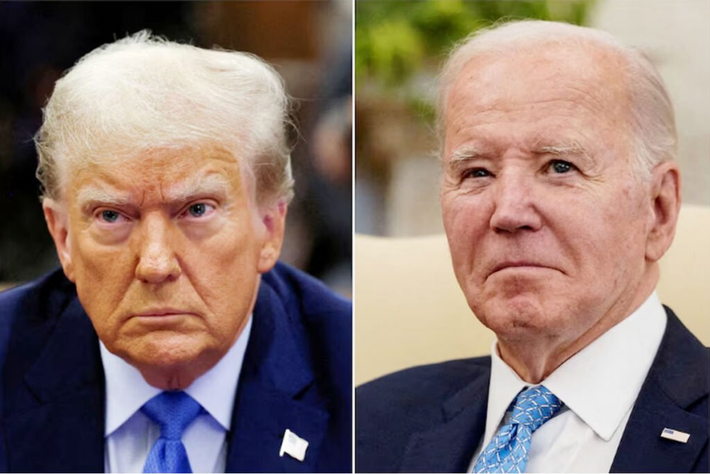 Donald Trump vs Joe Biden Sarwadhik news america news ट्रम्प ने किया बाइडेन के कई कार्यकारी आदेशों को रद्द करने की घोषणा