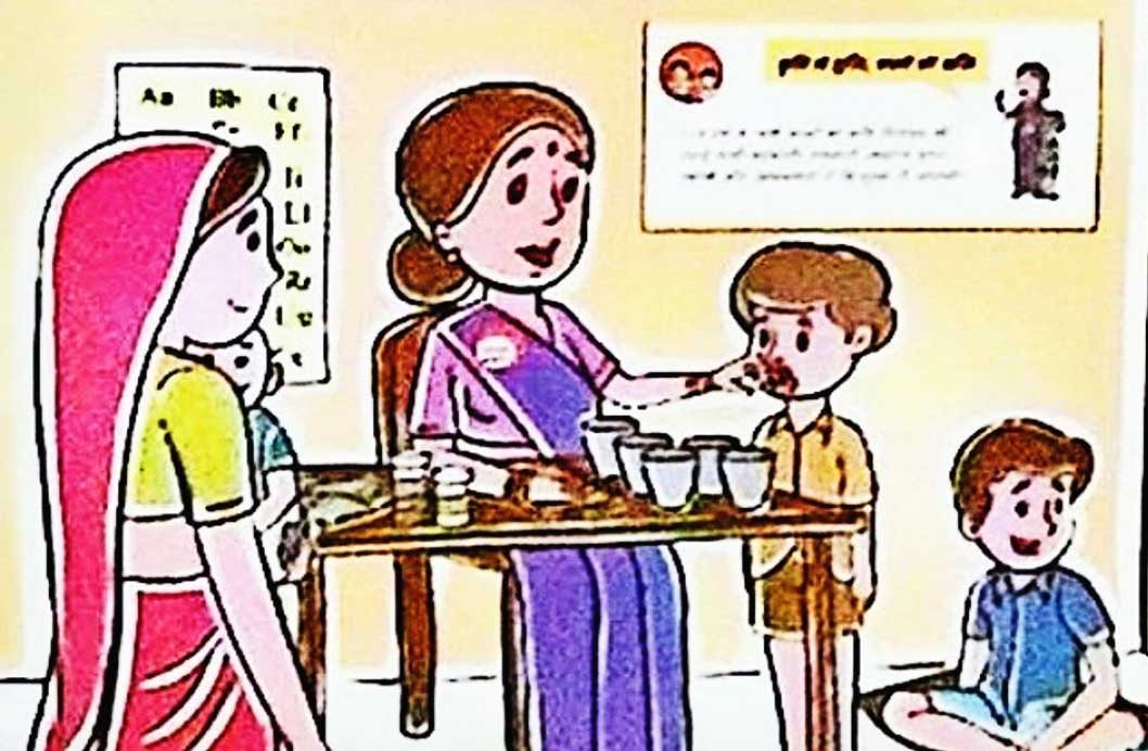 National deworming campaign sarwadhik news राष्ट्रीय कृमि मुक्ति दिवस प्रदेश के 10.36 करोड़ बच्चे खाएंगे कीड़े मारने की दवा