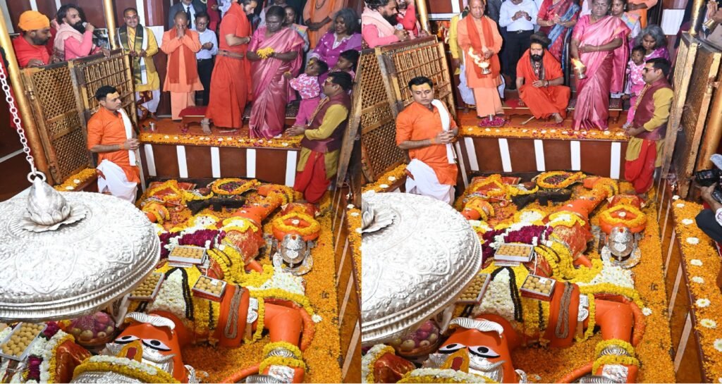 राष्ट्रपति ने लेटे हनुमान मंदिर जाकर टेका मत्था Sarwadhik News