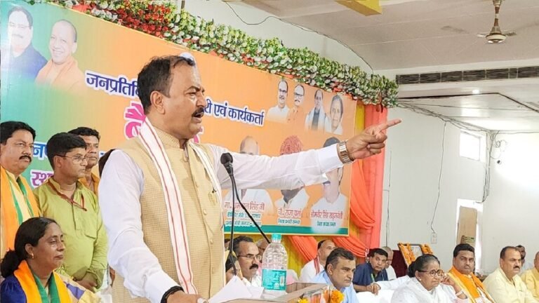भाजपा सरकार के आठ वर्षों में हुआ उत्तर प्रदेश का चतुर्दिक विकास उपमुख्यमंत्री मौर्य Sarwadhik News