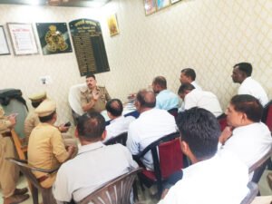 विकासनगर में अंबेडकर जयंती को लेकर पुलिस ने की बैठक, सहयोग का भरोसा
